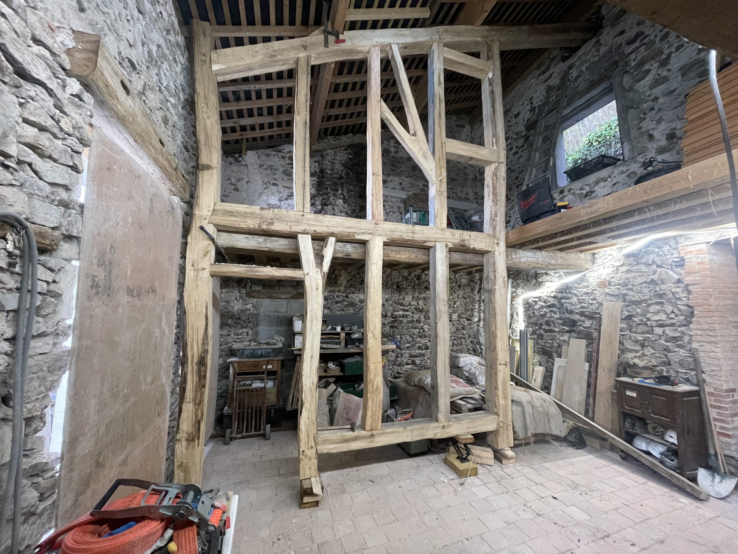 Charpente bois - Montjeansur-Loire (49)